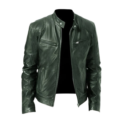 Logan | Classic Leather Jacket