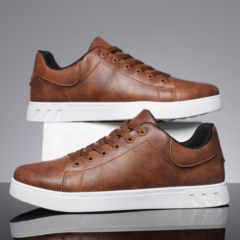 Evan | Classic Street Leather Sneakers
