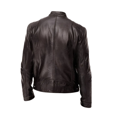 Logan | Classic Leather Jacket