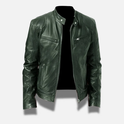 Derek | Classic Leather Jacket