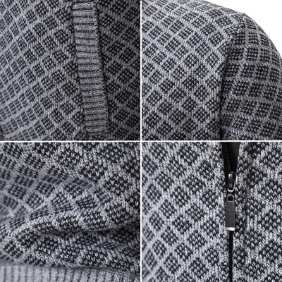 Graham | Diamond Knit Jacket