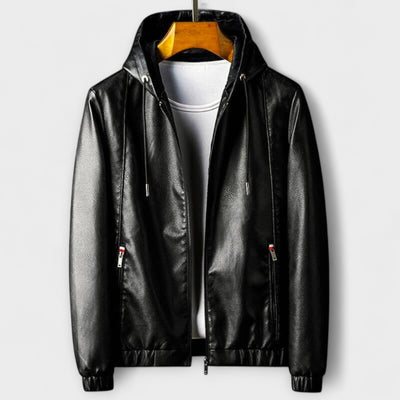 Franco | Urban Leather Hoodie