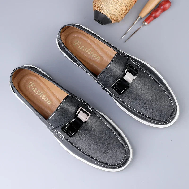 Premium Leather Slip-On Shoes