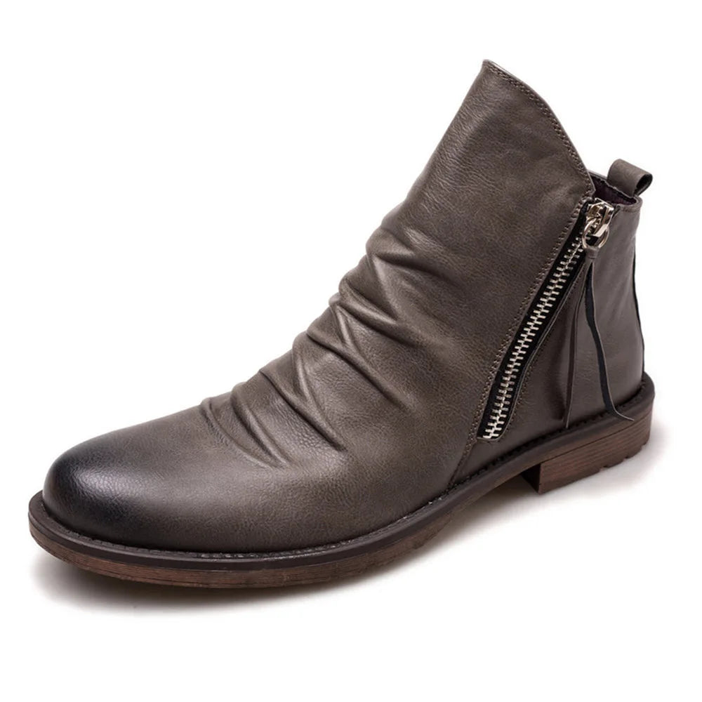 Owens™ | Leather Chelsea Boots | Handcrafted Shoes