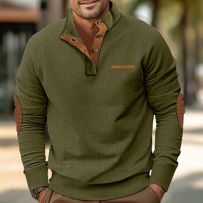 Grayson | Heritage Quarter-Button Sweater