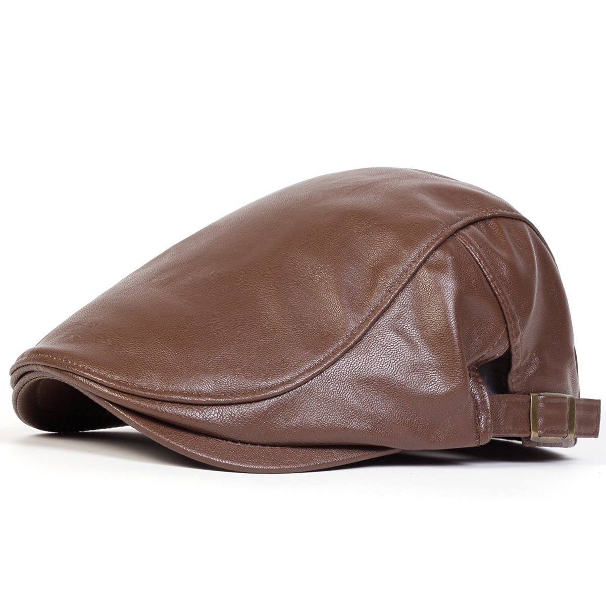 Classic Leather Driving Cap