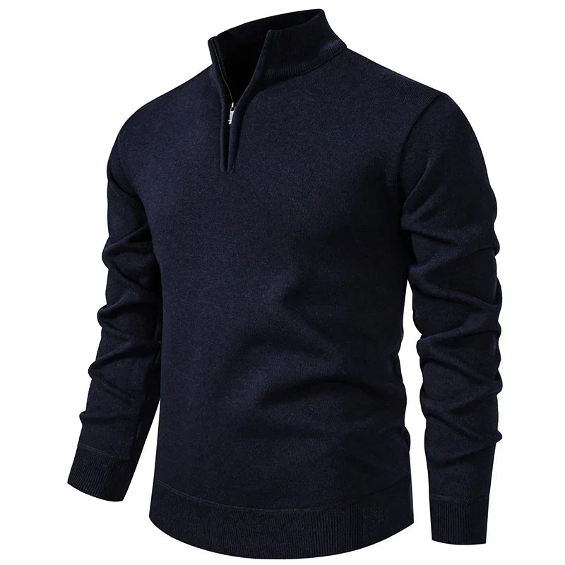 Griffin | Classic Half-Zip Sweater