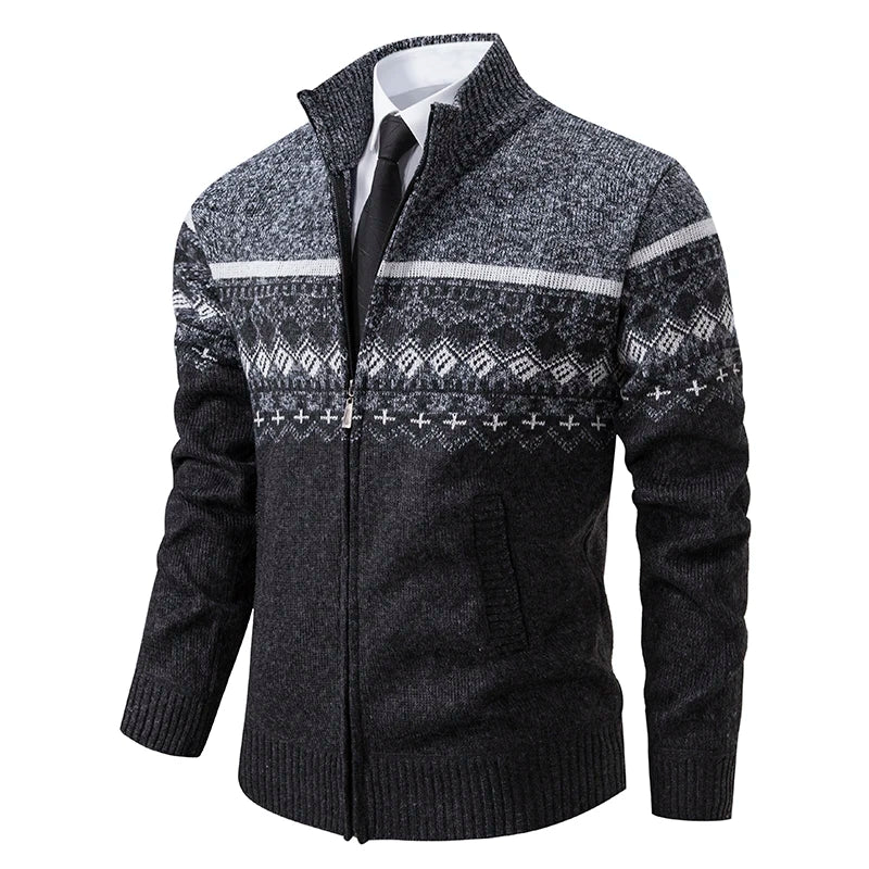 Everett | Nordic Zip Sweater