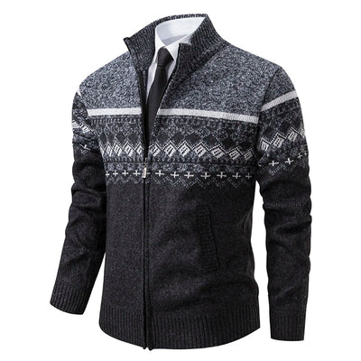 Everett | Nordic Zip Sweater