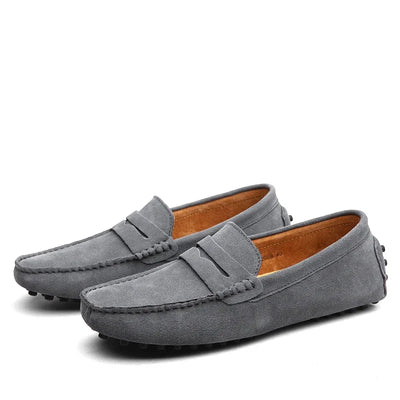 Relaxed Suede Slip-On Shoes
