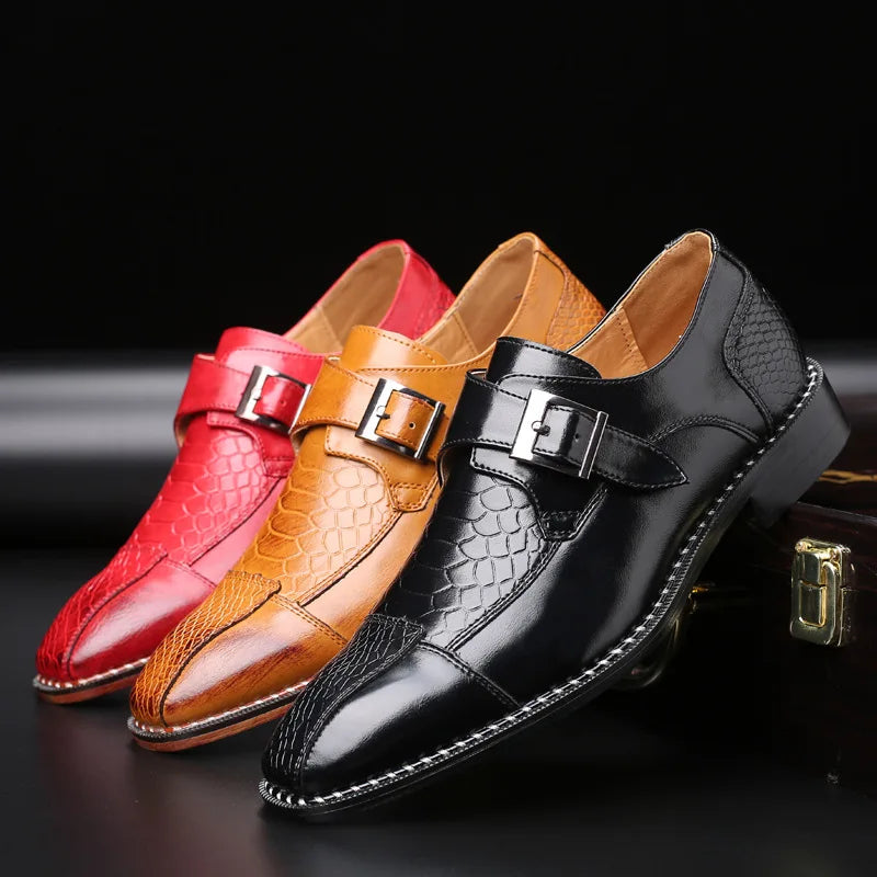 Leonard | Monarch Buckle Shoes
