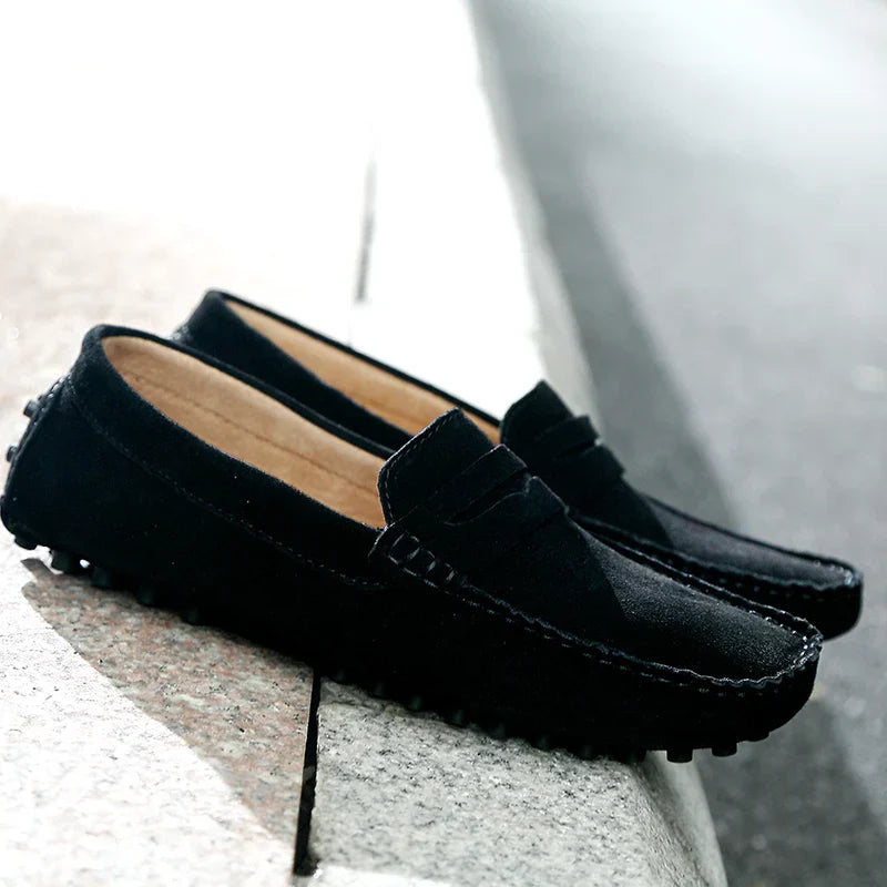 Riley | Everyday Suede Loafers
