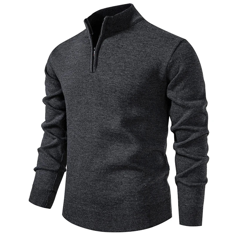 Griffin | Classic Half-Zip Sweater