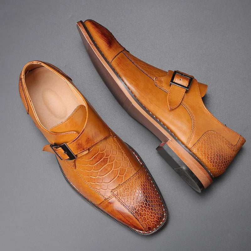 Leonard | Monarch Buckle Shoes