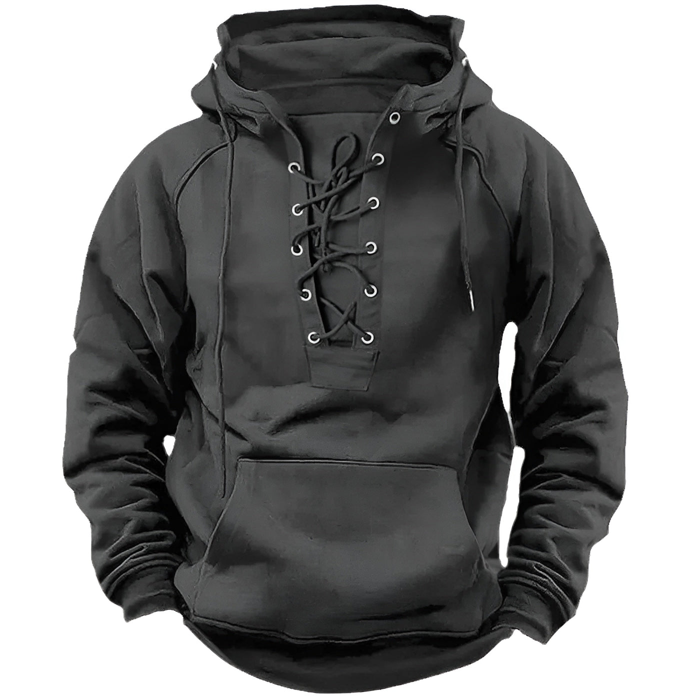 Wyatt | Heritage Lace-Up Hoodie