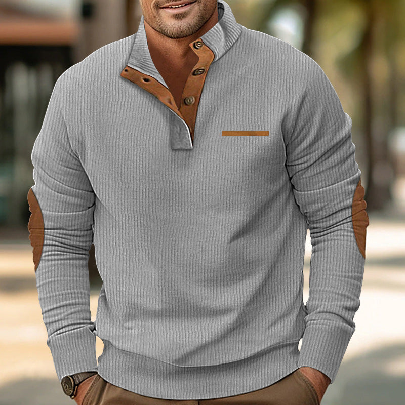 Grayson | Heritage Quarter-Button Sweater