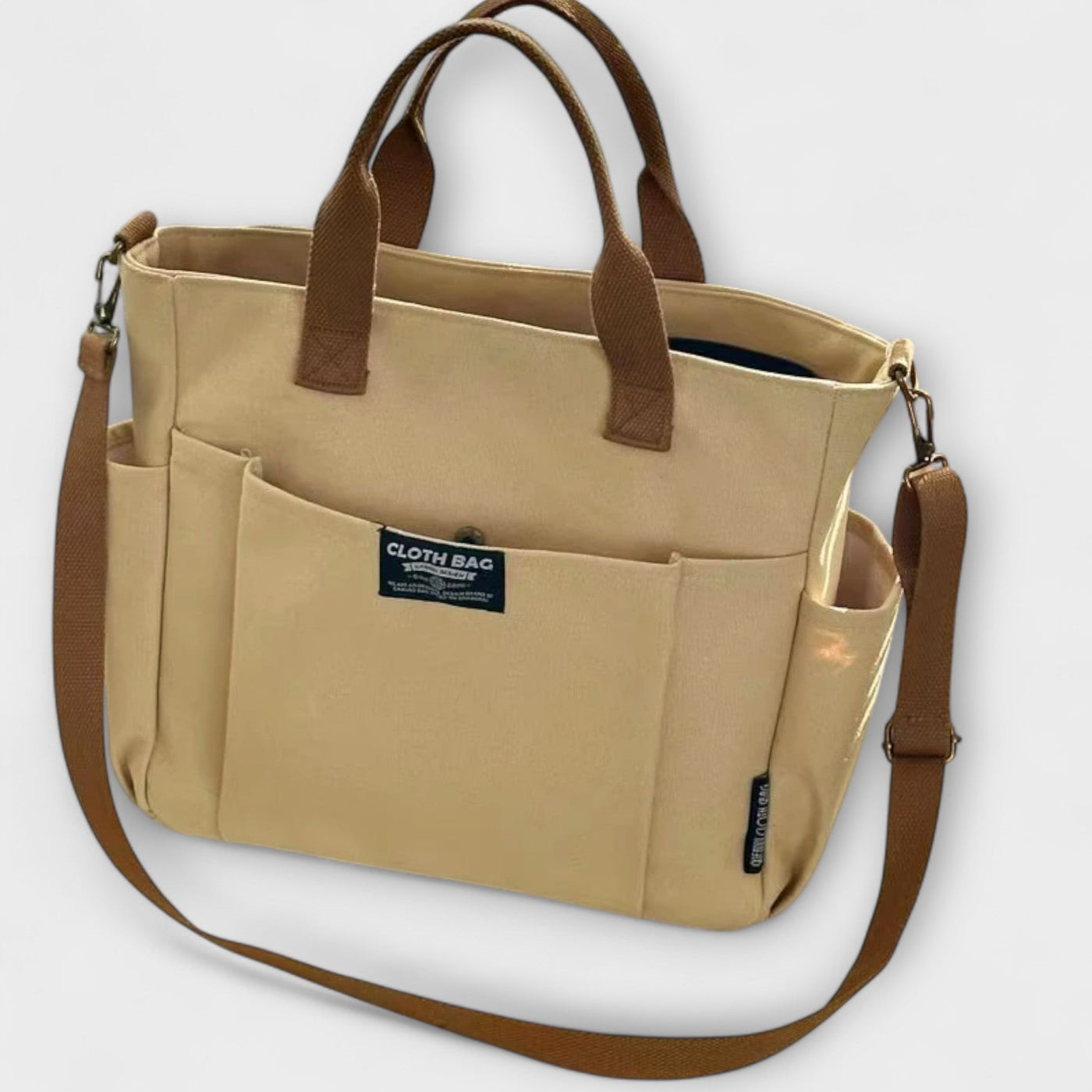 Amara - Sleek Canvas Tote Bag
