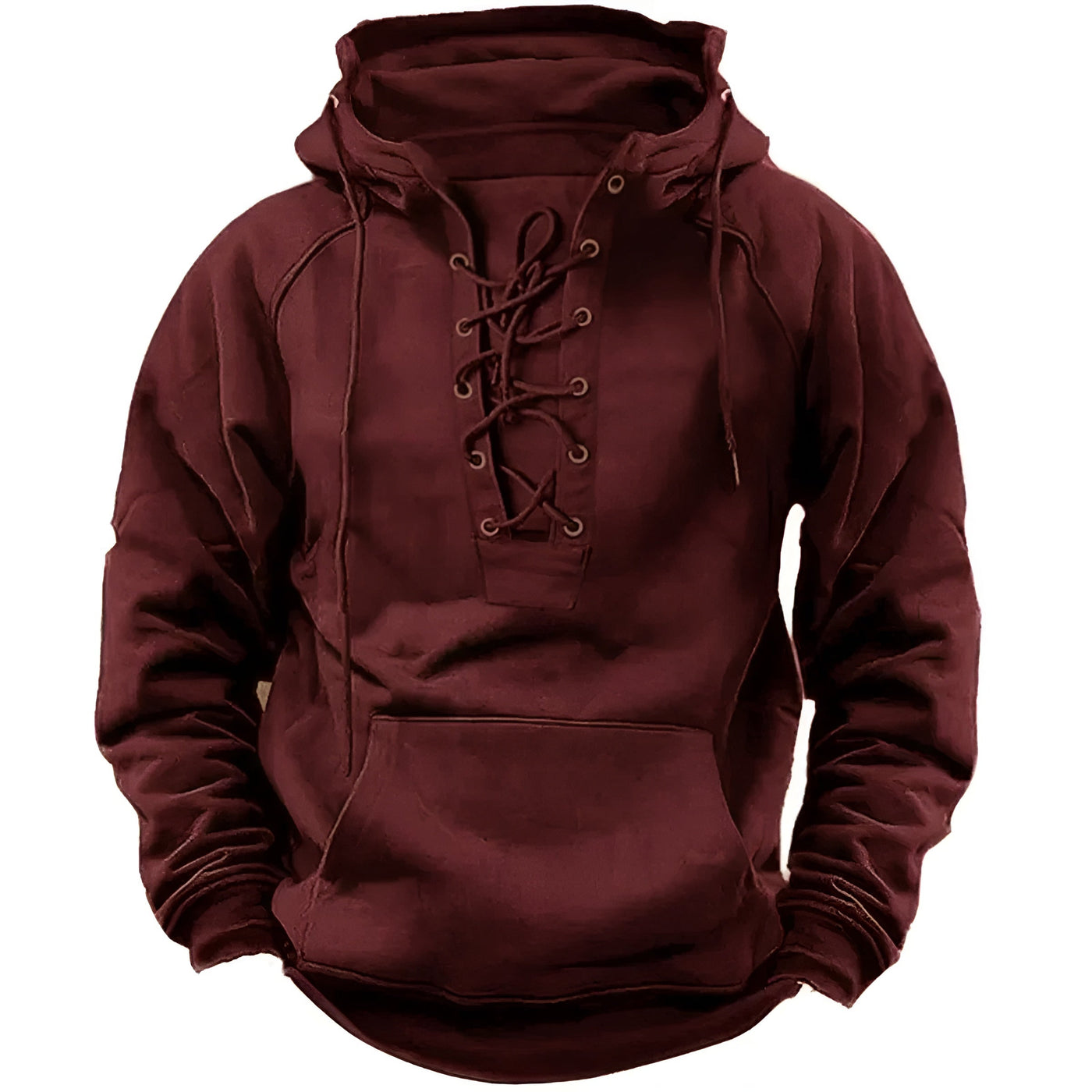 Wyatt | Heritage Lace-Up Hoodie