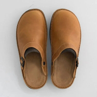 Spencer™ Men's Orthopedic Slippers | Orthopedic Leather Shoes for Timeless Comfort