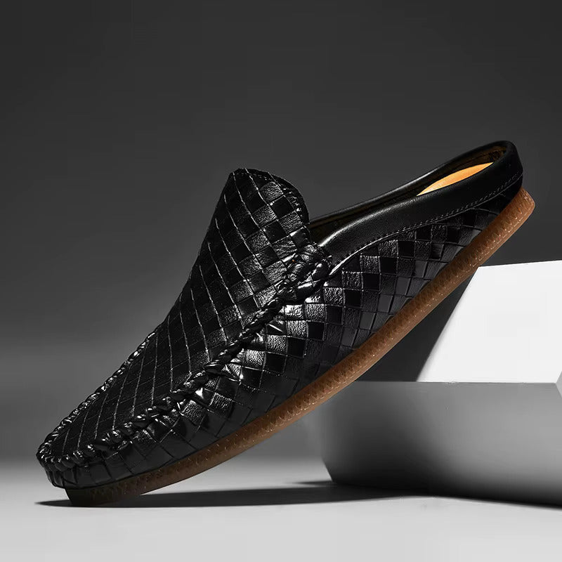 Gregory | Croc Emboss Mules