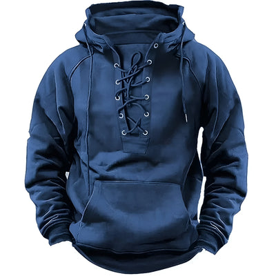 Wyatt | Heritage Lace-Up Hoodie