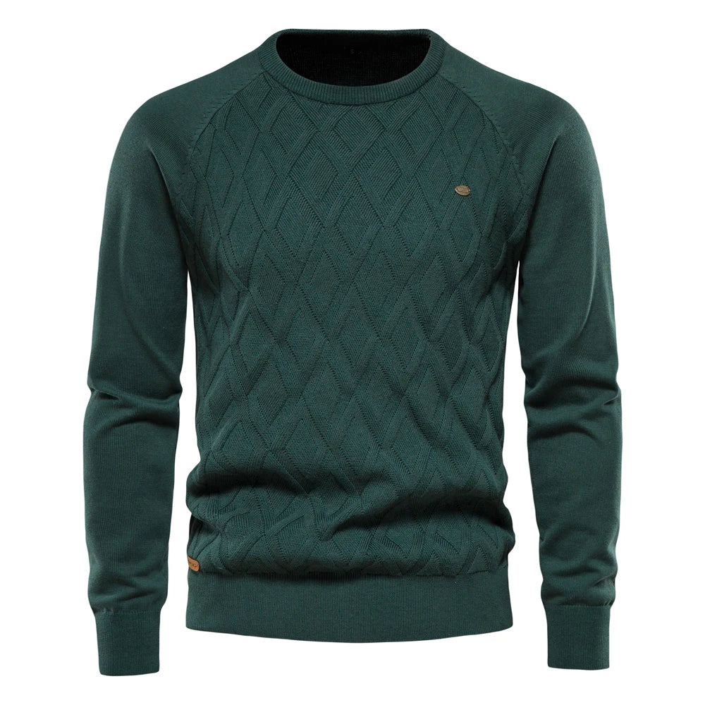 Reed | Diamond Knit Sweater