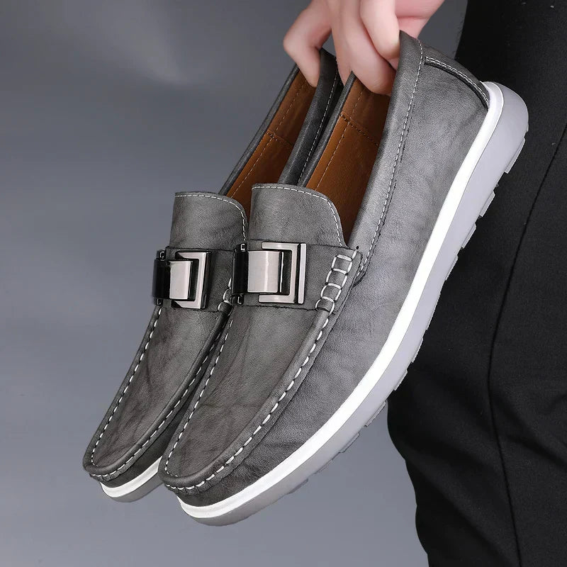 Premium Leather Slip-On Shoes