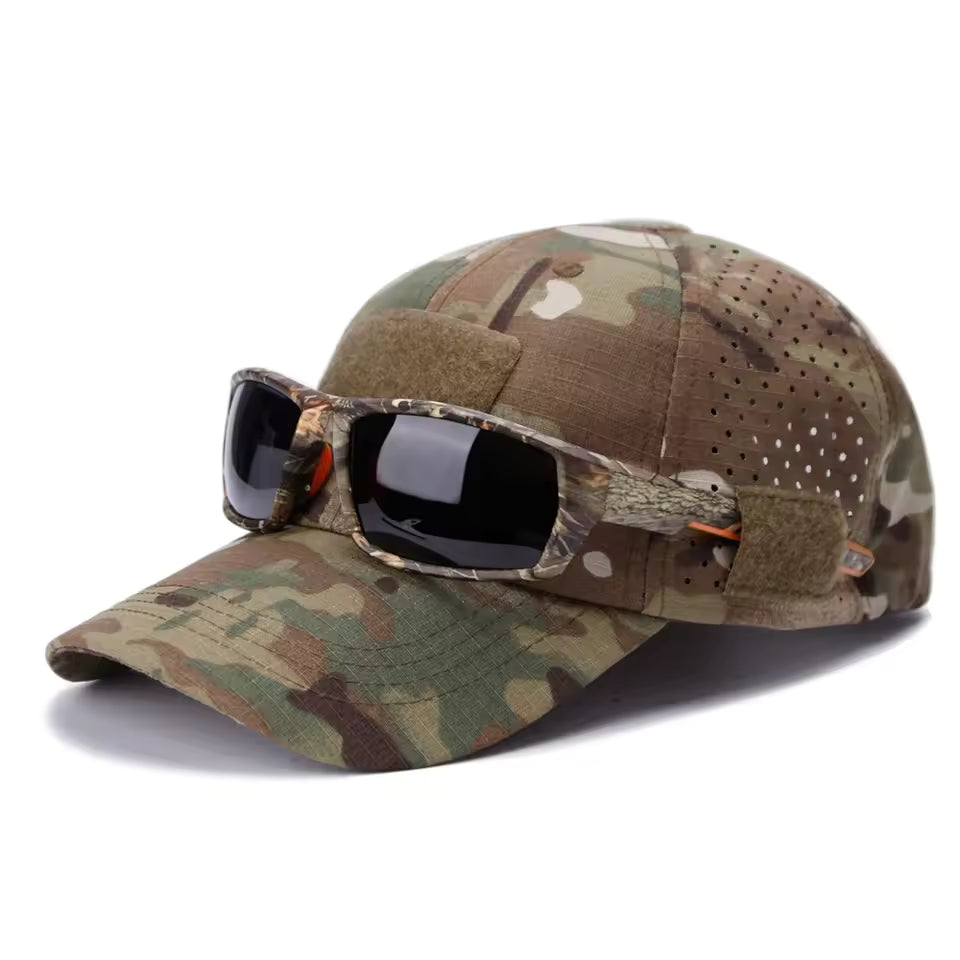 Cap Designed for Sunglasses