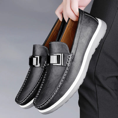 Premium Leather Slip-On Shoes