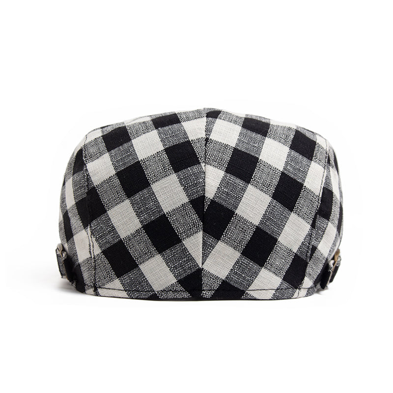 Vichy Patterned Cap