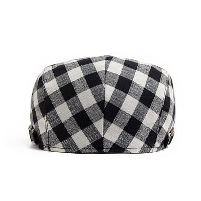 Vichy Patterned Cap