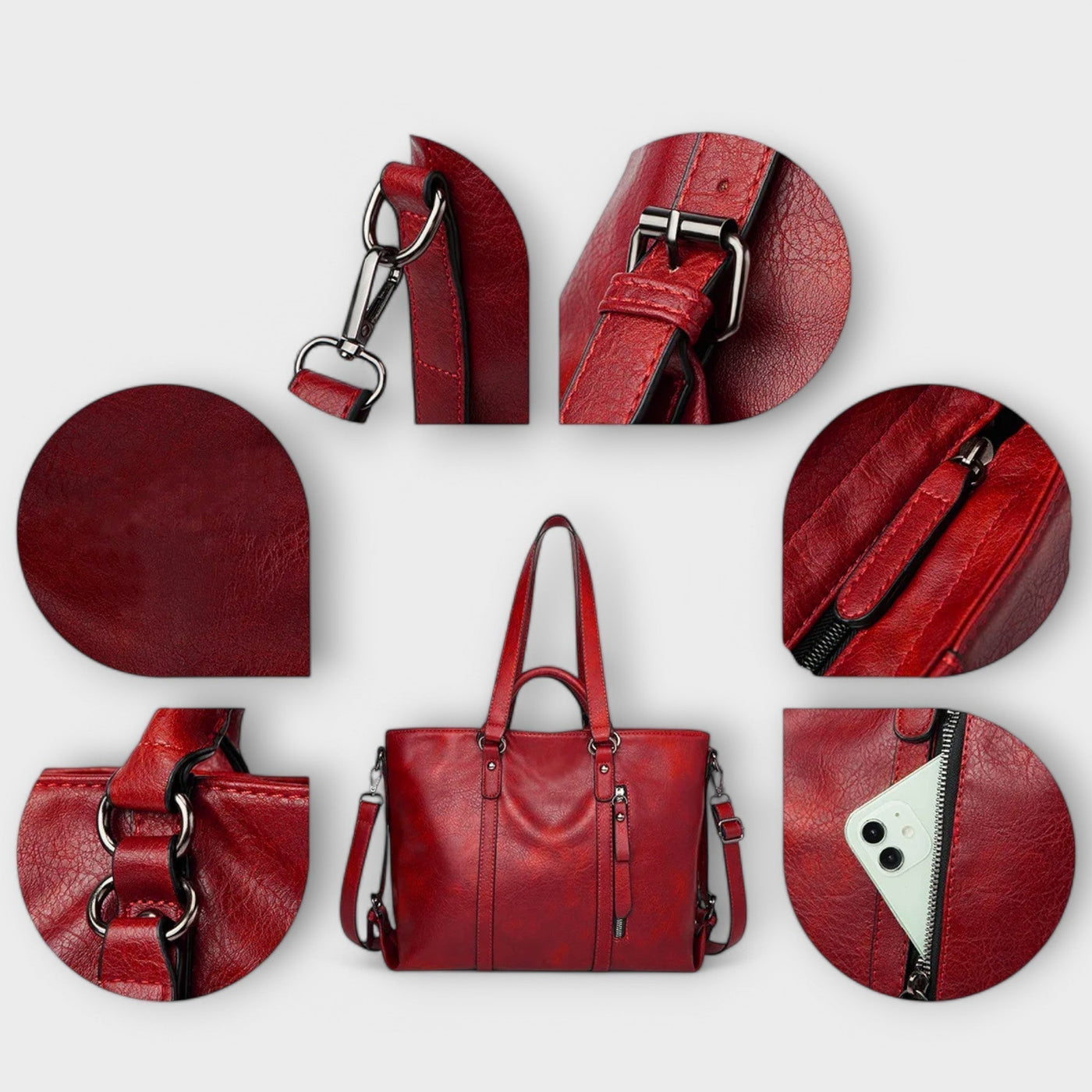 Calliope - Oversized Leather Tote