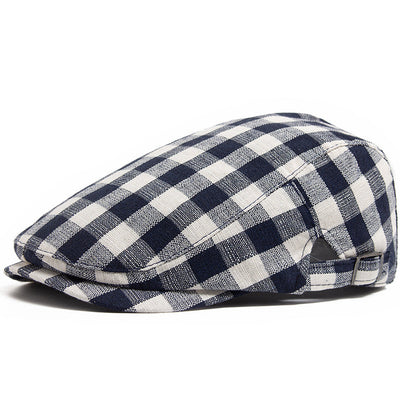 Vichy Patterned Cap