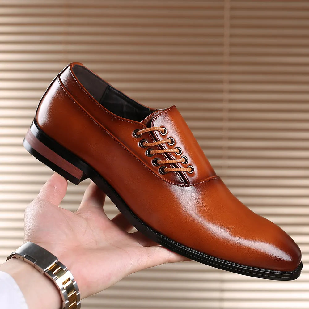 Bertolini Classic Oxford Footwear | Orthopedic Leather Shoes for Timeless Comfort