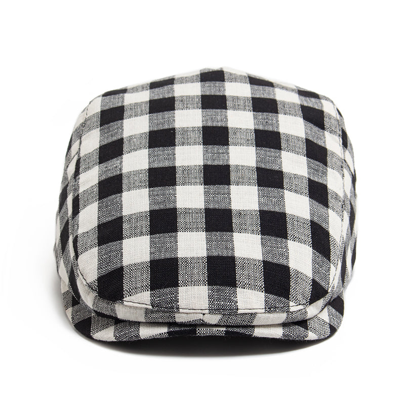 Vichy Patterned Cap