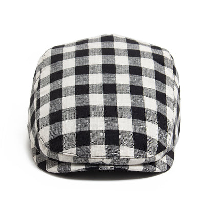 Vichy Patterned Cap