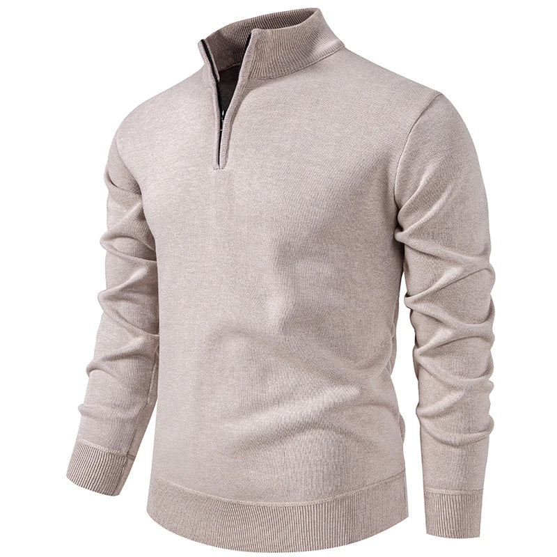 Griffin | Classic Half-Zip Sweater
