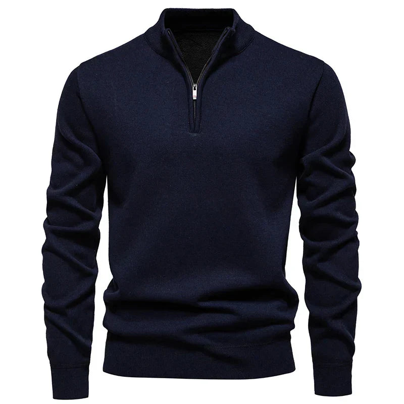 Griffin | Classic Half-Zip Sweater
