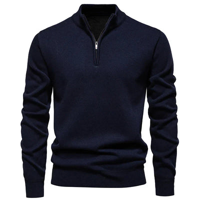 Griffin | Classic Half-Zip Sweater