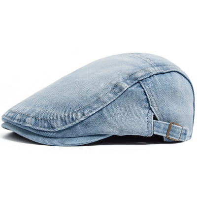 Distressed Stonewash Denim Hat