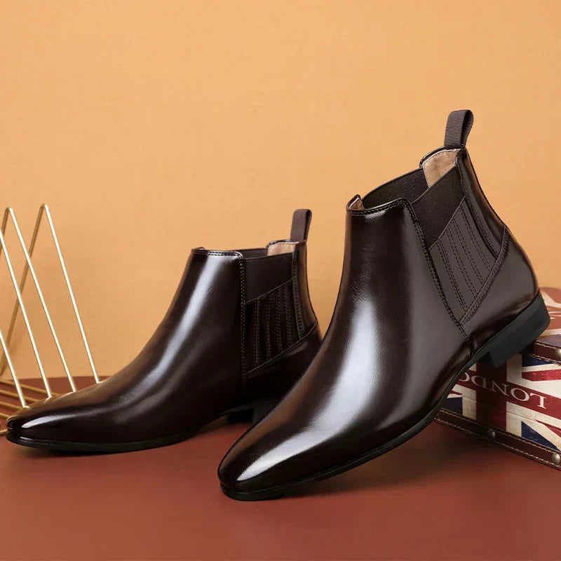 Peyton | Stylish Ankle Boots | Orthopedic Leather Shoes for Timeless Comfort