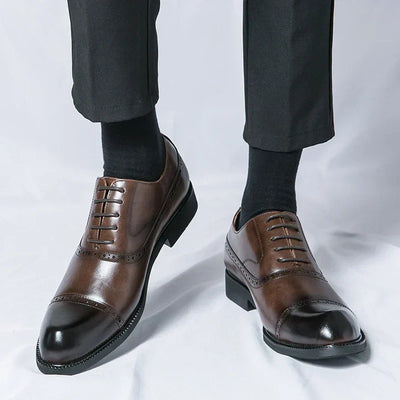 Marcel Formal Dress Shoes | Orthopedic Leather Shoes for Timeless Comfort