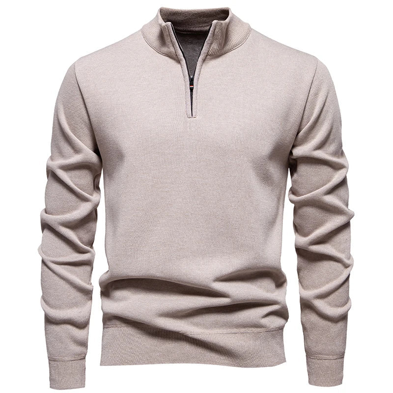 Griffin | Classic Half-Zip Sweater