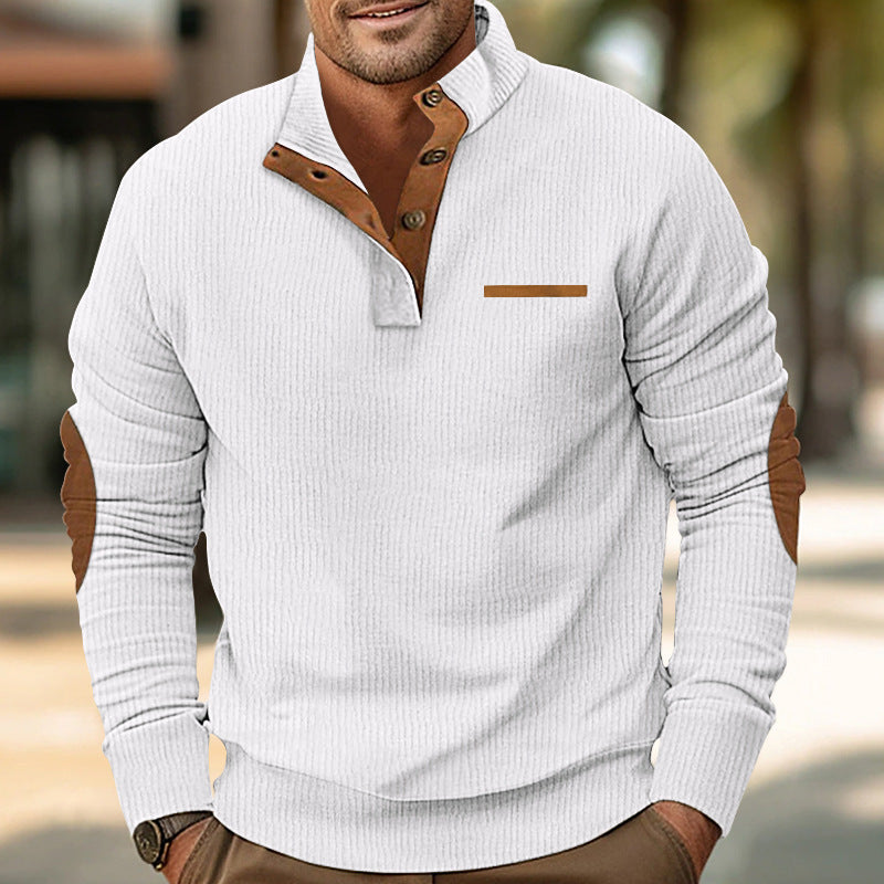 Grayson | Heritage Quarter-Button Sweater