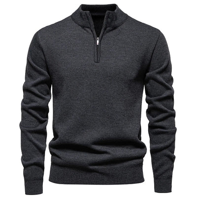 Griffin | Classic Half-Zip Sweater
