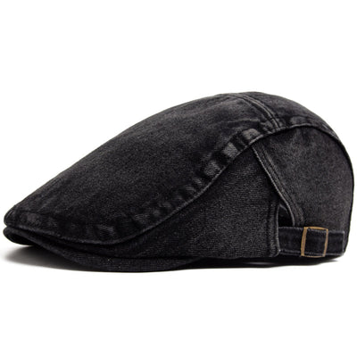Distressed Stonewash Denim Hat