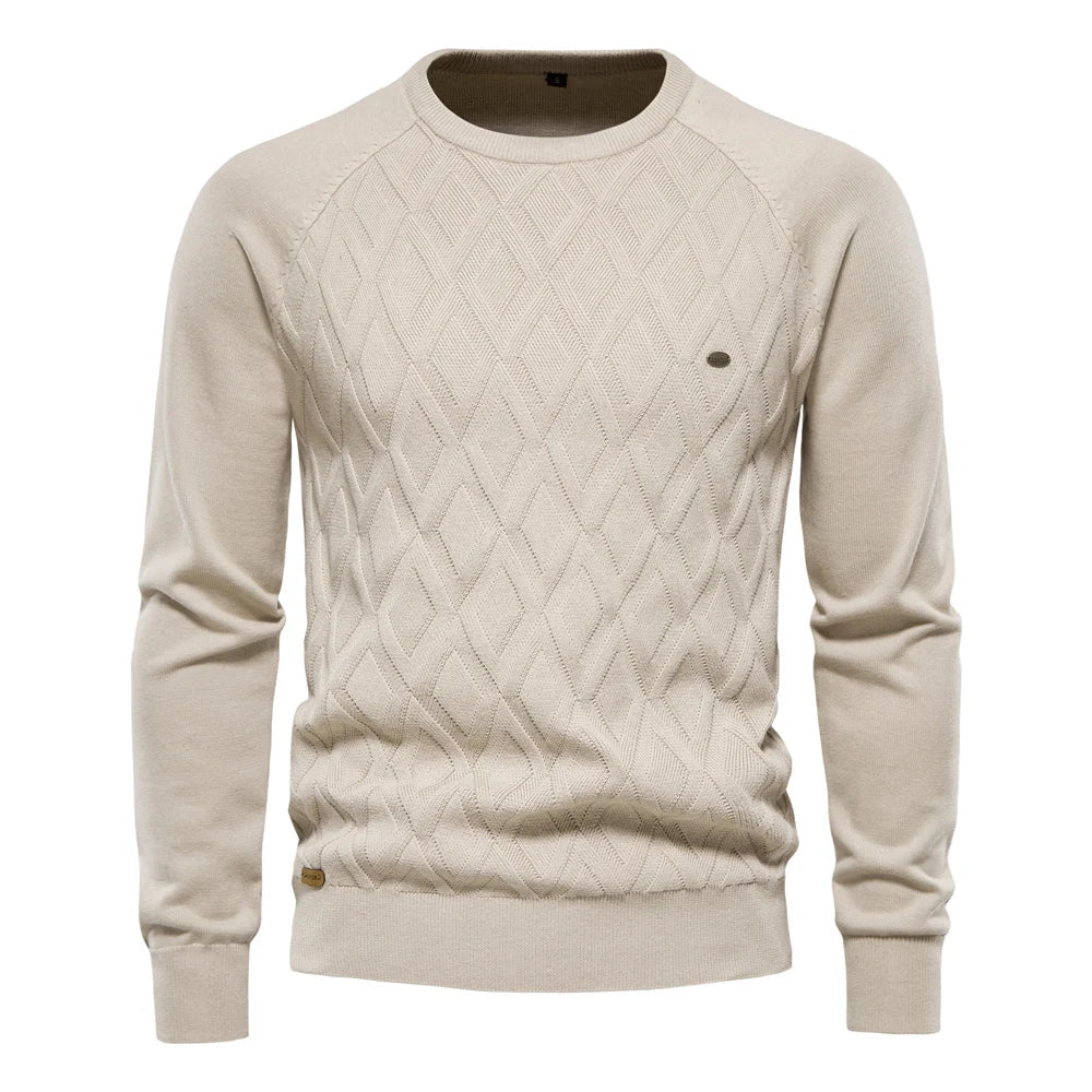 Reed | Diamond Knit Sweater