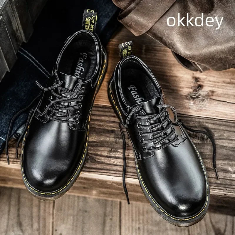 Onyx™ Oxford Boots | Orthopedic Leather Shoes for Timeless Comfort