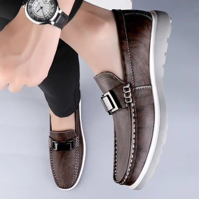 Premium Leather Slip-On Shoes