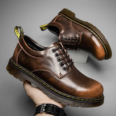 Onyx™ Oxford Boots | Orthopedic Leather Shoes for Timeless Comfort